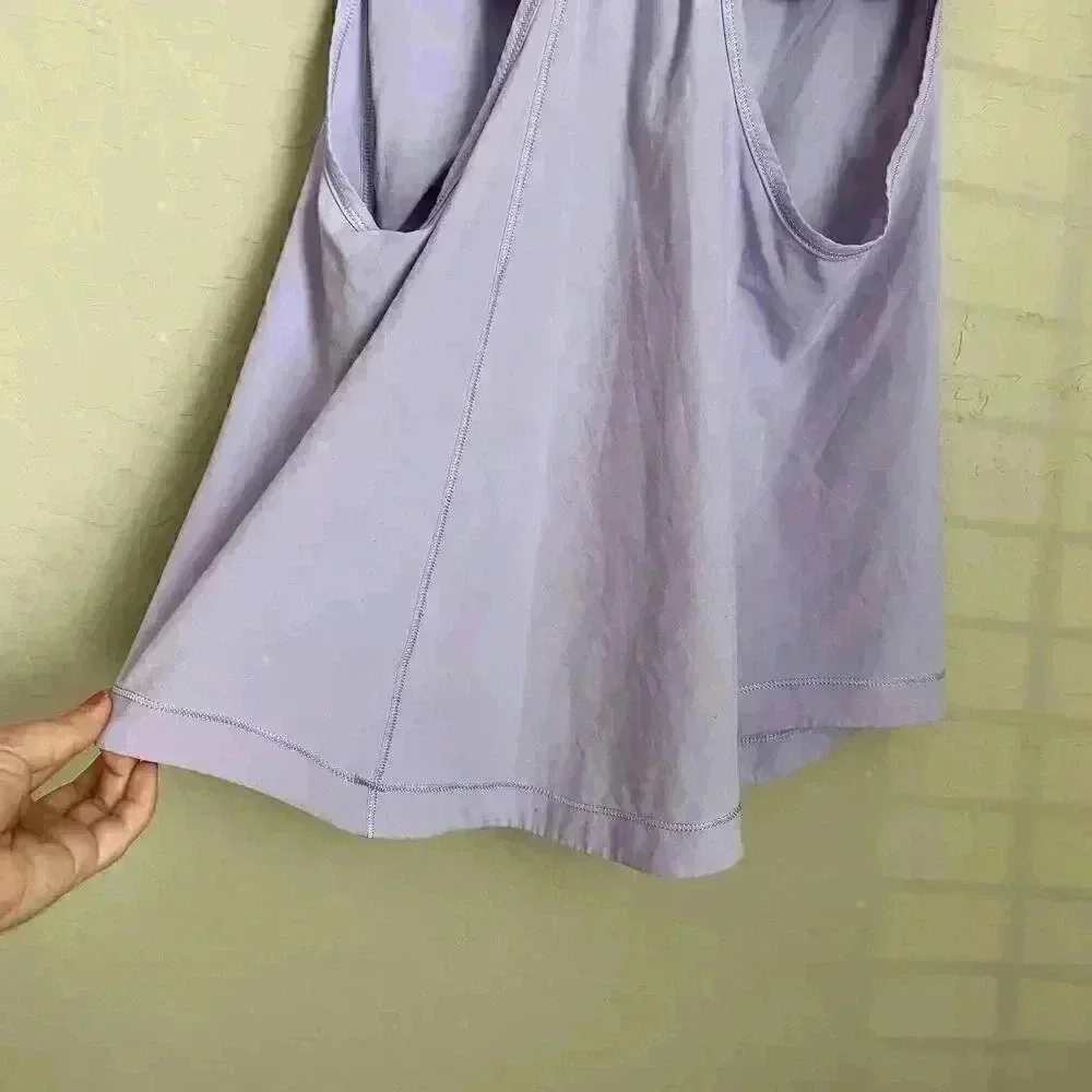 Lululemon‎ Run For Your Money Lilac Tank Size 4